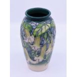A Moorcroft green and white vase, c98, number 118, H:19cm Condition: Good
