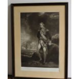 A 19th cent Mezzotint Nelson interest