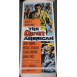 A vintage movie poster 'The Quiet American' (1958) 36 x 92cm