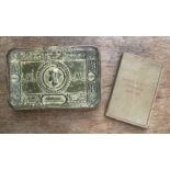 WW1 1914 Christmas tin with ‘Active Service’ testament 1914-1915.