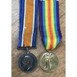 WW1 British medal group of War Medal & Victory  to 104620 GNR W.H Sutcliffe of the Royal Artillery.