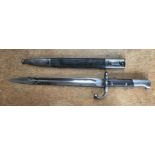 German WW1 period Weyersberg Kirschbaum & Cil Solingen Bayonet and Scabbard.