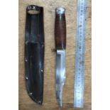 WW2 William Rodgers, Sheffield Bowie knife  & sheath.