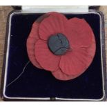 Rare First Remembrance Day Poppy to the ‘Haig Fund’, The Earl Haig Fund was the precursor to the