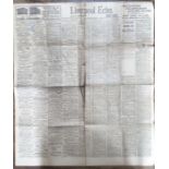 Newspaper Liverpool Echo November 11th 1918.