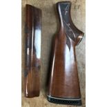 Remington 1100 Wood grip and stock set.