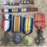 WW1 British ’Old Contemptible’ medal group to 61826 BMBR (GNR on star) H. Tilley, Royal Artillery of