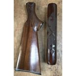 Remington 1100 Wood grip and stock set.