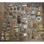 Large collection of Military cap badges.