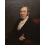 British School (19th century), Portrait of a Gentleman, oil on canvas, 90 x 70cm