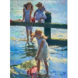 Sherree Valentine Daines (British, b.1959) Summer Vision, limited edition hand embellished giclee on