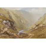 Harold Gresley (British, 1892-1967), Probably Dovedale, Derbyshire, signed, watercolour, approx 36.