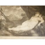 Venus, after Titian (Italian, 1489-1576) the godde
