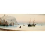 Early 20th Century watercolour of Scarborough by t