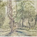 Signed by C.M.H, a landscape, early 20th Century.