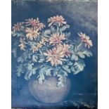 Autumn Flowers, original 20th century oil on canva