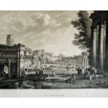 Le Campo Vaccino, Rome print of Claude Lorrain (16