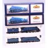 Bachmann: A boxed Bachmann OO Gauge, A4 Peregrine 4903 Blue LNER, 31-952; together with another
