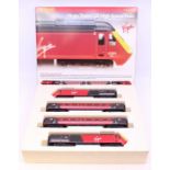 Hornby: A boxed Hornby OO Gauge, Virgin Trains 125 High Speed Train Pack, R2045. Outer box showing