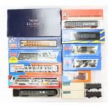 Model Railway: A collection of assorted HO Scale rolling stock and coaches to include: Roco,