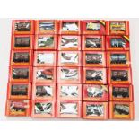 Hornby: A collection of thirty assorted boxed Hornby OO Gauge rolling stock to include: R199,