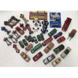 Diecast: A collection of assorted diecast to include, Corgi, Dinky, Matchbox, Brummell, some with