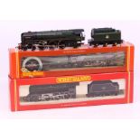 Hornby: A boxed Hornby OO Gauge, BR 4-6-0 Locomotive Class 5, R292; together with another boxed