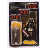 Star Wars: A Star Wars: Return of the Jedi, tri-logo Darth Vader card containing Squid Head