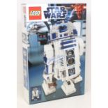 ***AWAY*** Lego: A boxed Lego Star Wars, 10225, R2-D2, sealed. Signed by Kenny Baker in blue pen