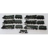 Hornby: A collection of six unboxed Hornby OO Gauge locomotives to comprise: Earl Cairns, Bittern,