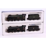 Bachmann: A boxed Bachmann OO Gauge, Modified Hall 6990 'Witherslack Hall' BR Lined Black E/