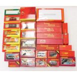 Hornby: A collection of assorted boxed Hornby OO Gauge coaches and rolling stock to include: