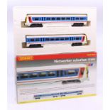 Hornby: A boxed Hornby OO Gauge, Networker Suburban Train Pack, R2001. Outer box showing signs of