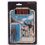 Star Wars: A Star Wars: Return of the Jedi, AT-AT Commander, carded 3 3/4" figure, Palitoy,