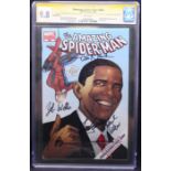 Marvel Comics: Amazing Spider-Man #583 Variant Edition, March 2009, President Barack Obama cover &