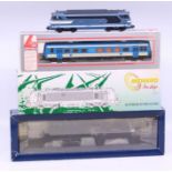 Model Railway: A collection of three boxed HO Scale locomotives to comprise: Liliput L101462, Mehano