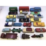 Diecast: A collection of assorted diecast vehicles to include Corgi, Dinky and others, all in