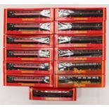 Hornby: A collection of assorted Hornby OO Gauge boxed coaches to comprise: Virgin Open 2nd,