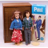 Pedigree: A boxed Pedigree, Paul: Sindy's Boyfriend, 6R1542, together with an unboxed Sindy, and a