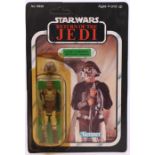 Star Wars: A Star Wars: Return of the Jedi, Lando Calrissian (Skiff Guard Disguise), carded 3 3/4"