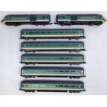 Railway: Graham Farish N gauge Midland Mainline locomotives with five coaches, three EWS 0-6-0