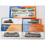 Roco: A collection of five boxed Roco HO Scale locomotives to comprise: 43037, 04193S, 04194S,