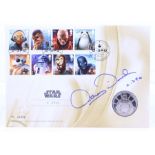 Star Wars: A Royal Mint, Star Wars C-3PO Medallic First Day Cover, signed by Anthony Daniels, No.
