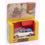 Corgi: A boxed Corgi Toys, Citroen Safari 1968 Winter Olympics, 499, vehicle only, box window