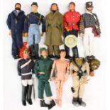 Action Man: A collection of assorted unboxed Action Man figures, including three with 'Eagle