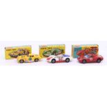 Corgi: A collection of three boxed Corgi Toys vehicles to comprise: Ferrari Berlinetta 250 Le