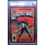 Marvel Comics: Marvel Super Heroes Secret Wars #8, December 1984. Origin alien symbiote that