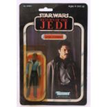 Star Wars: A Star Wars: Return of the Jedi, Lando Calrissian, carded 3 3/4" figure, Kenner,