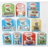 ERTL: A collection of assorted Thomas the Tank Engine & Friends carded items to include: Henry,