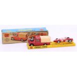 Corgi: A boxed Corgi Toys Gift Set No. 17, Land Rover with Ferrari Racing Car on Trailer, vehicle